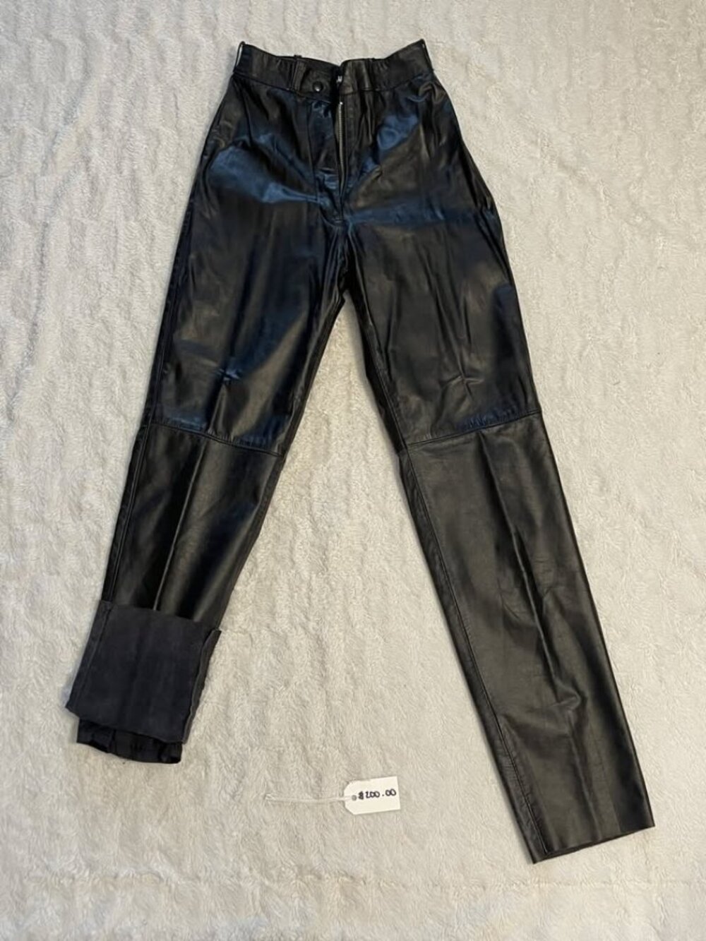 Black Leather Pants